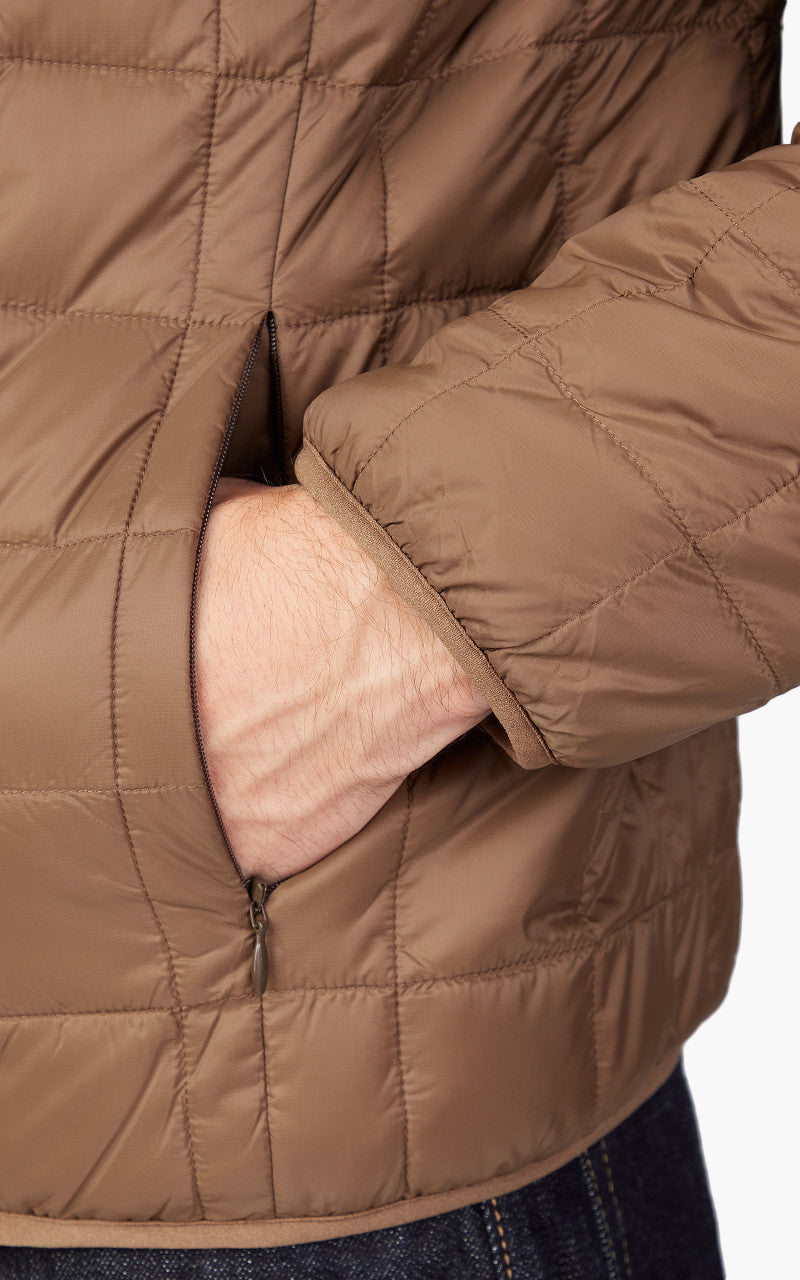 Taion Reversible Down x Boa Jacket Light Brown/Beige