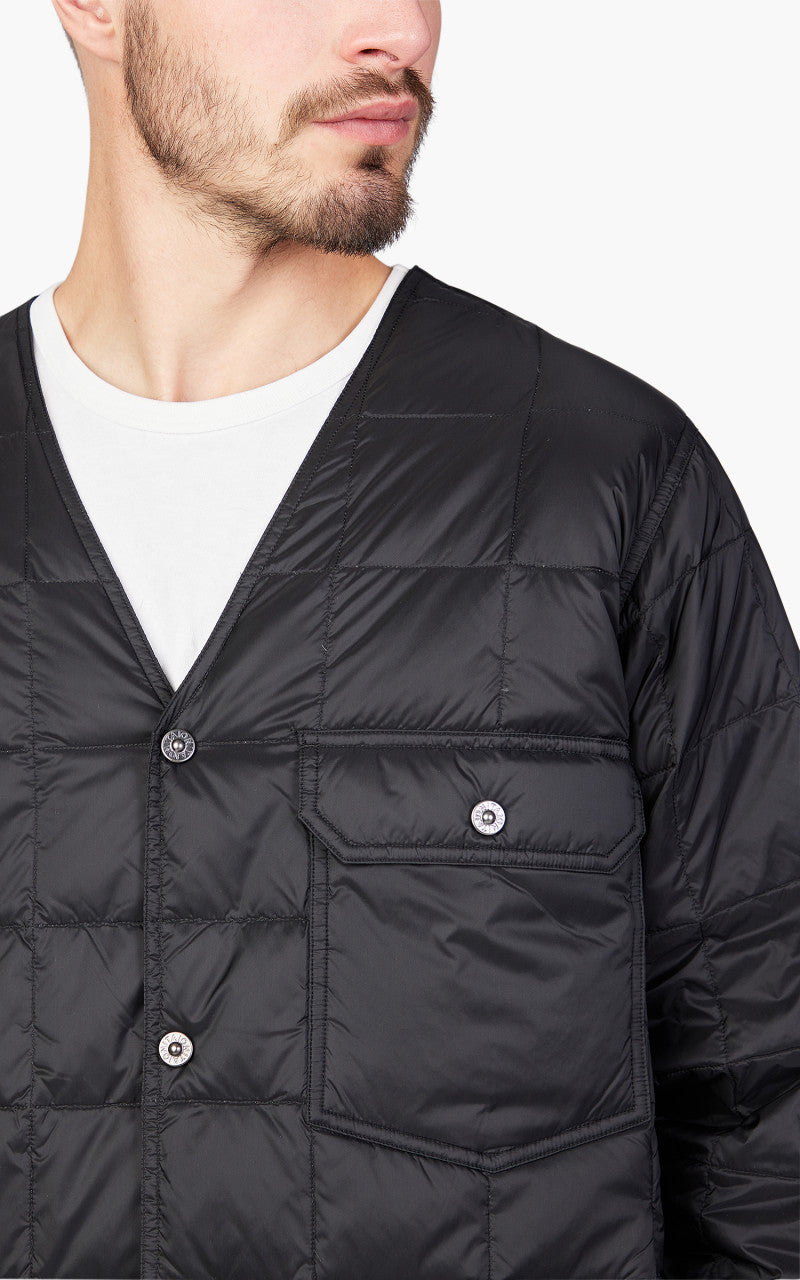 Taion Down Work Cardigan Black