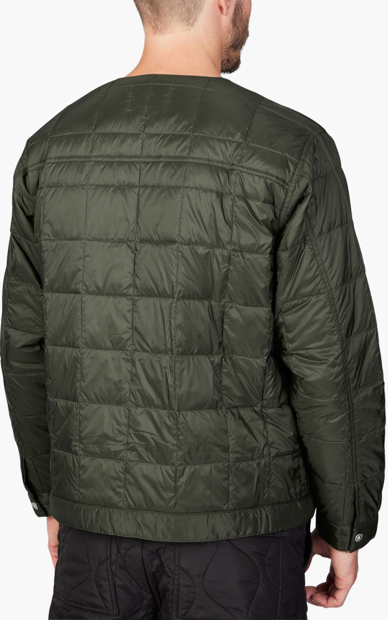 Taion Down Work Cardigan Dark Olive