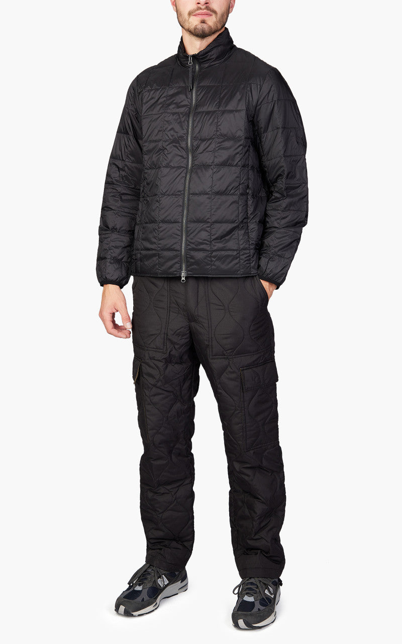 Taion HI-Neck Zip Down Jacket Black