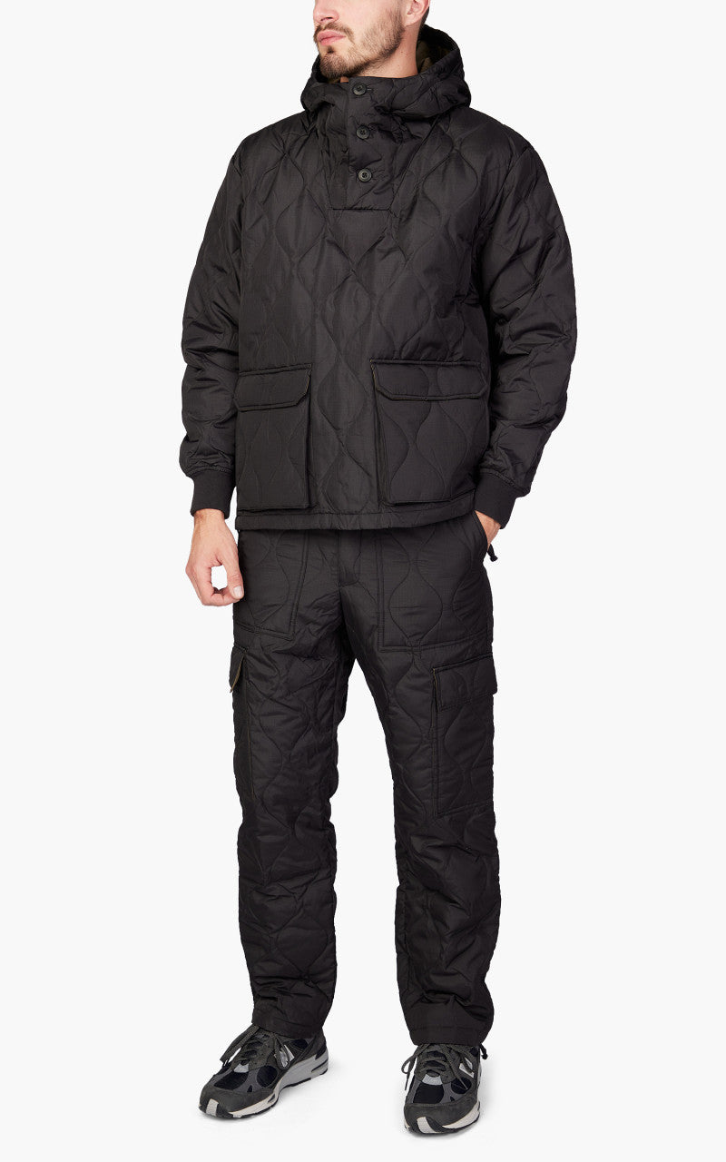 Taion Military Pull Over Hoodie Black