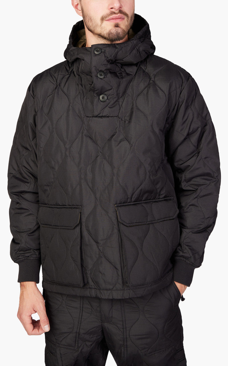 Taion Military Pull Over Hoodie Black