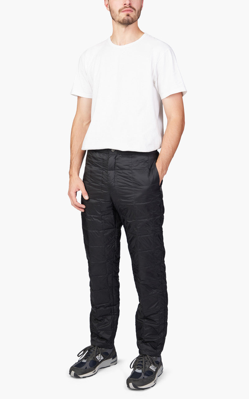 Taion Regular Straight Down Pants Black
