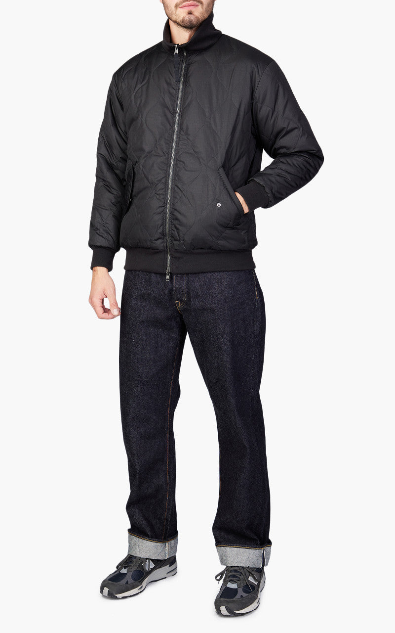 Taion Reversible Military High Neck Down Jacket Black/Black