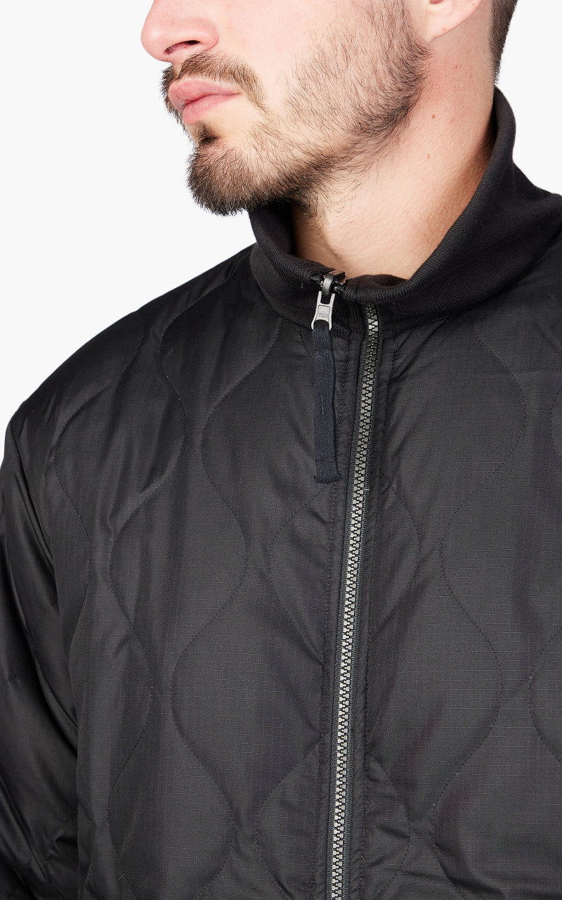 Taion Reversible Military High Neck Down Jacket Black/Black