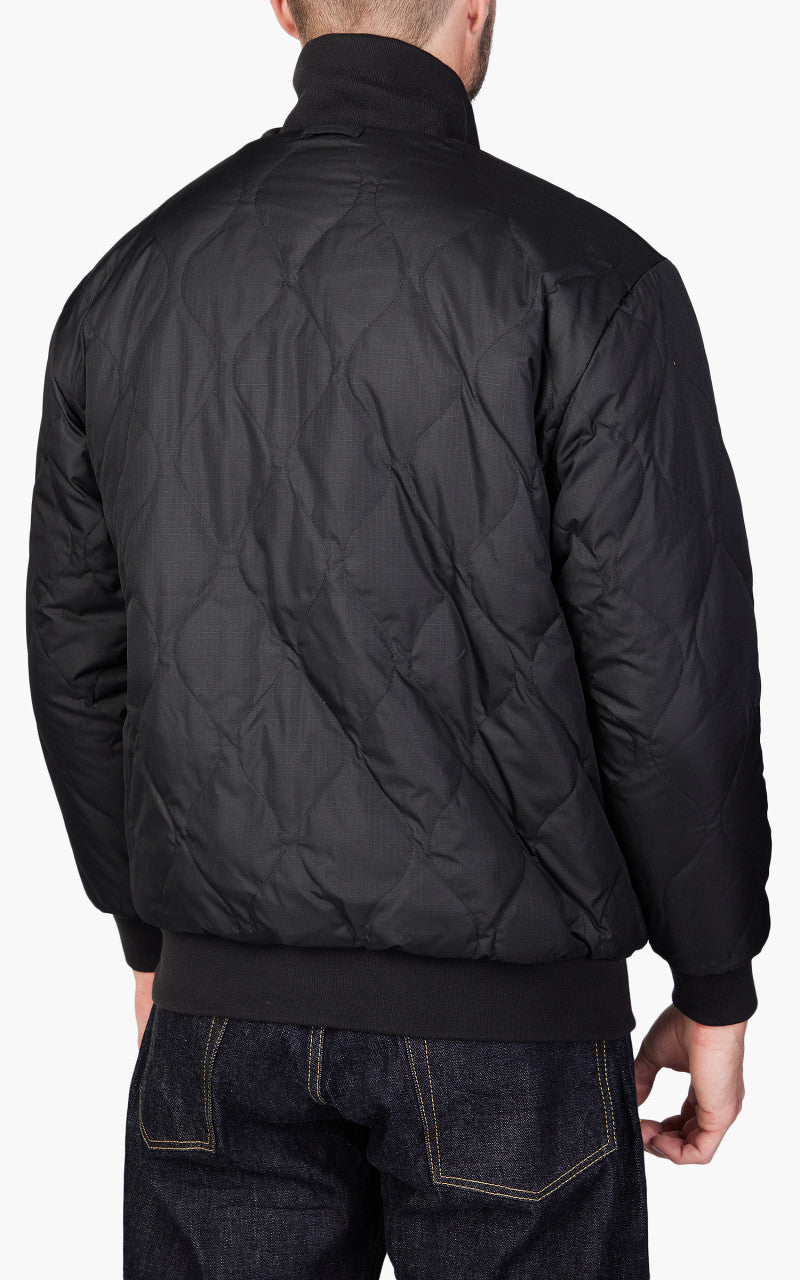 Taion Reversible Military High Neck Down Jacket Black/Black