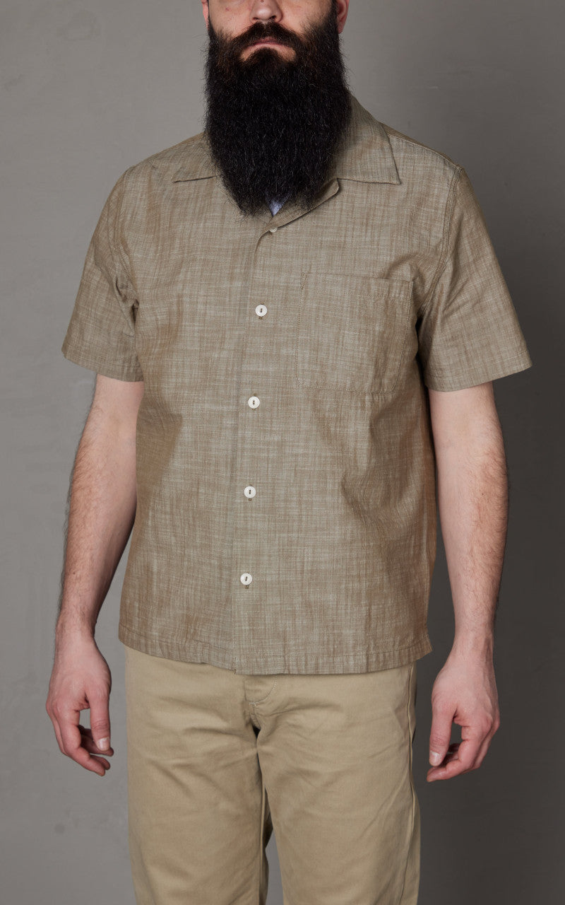 Tellason Bowling Shirt Green