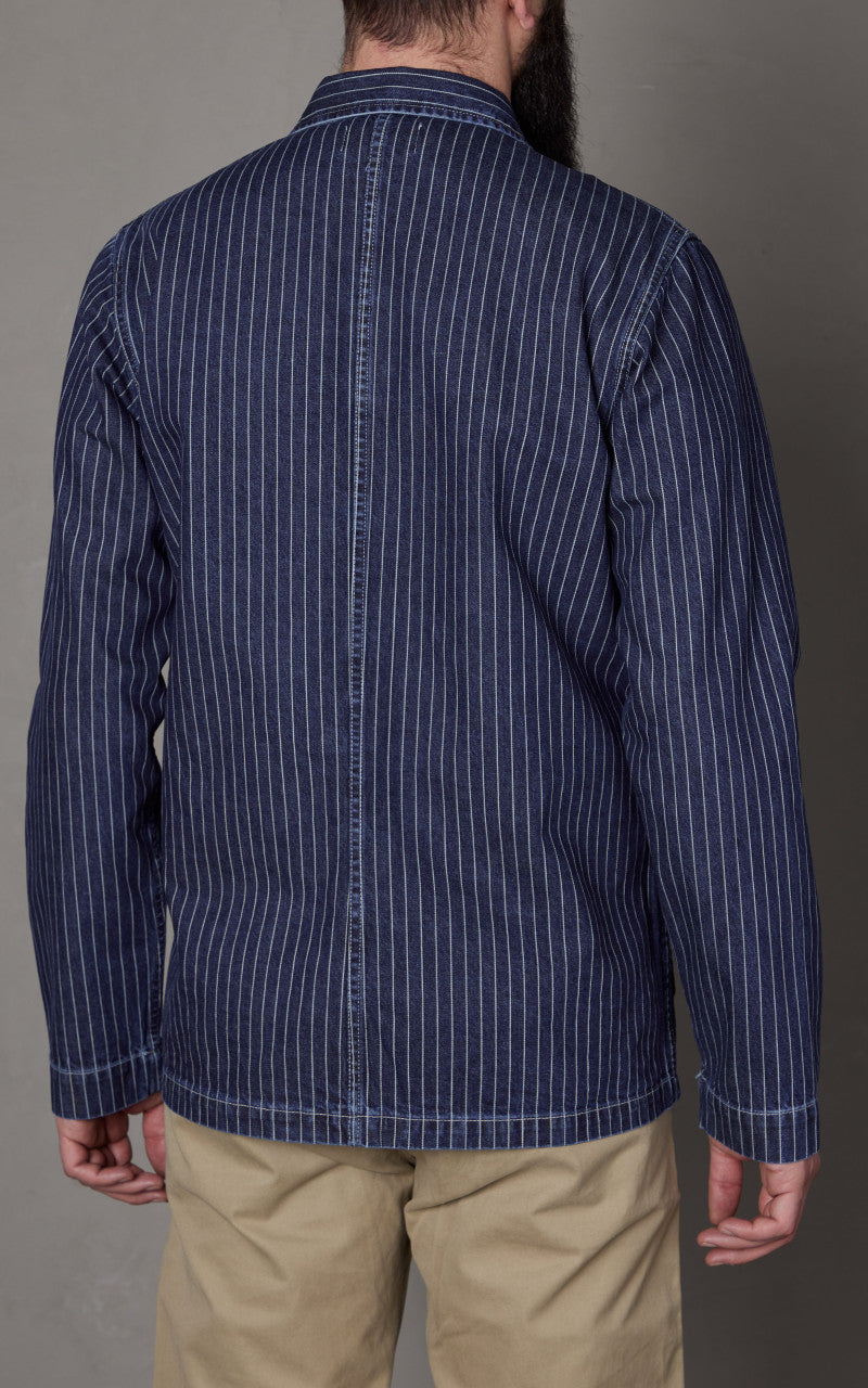 Tellason Baker Jacket Wabash Blue/White