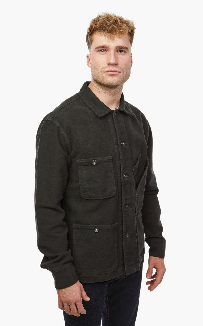 Tellason Coverall Jacket Heavy Moleskin Espresso
