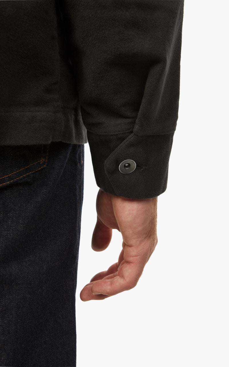 Tellason Coverall Jacket Heavy Moleskin Espresso