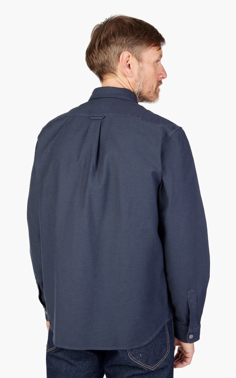 Tellason Overshirt Sateen Navy