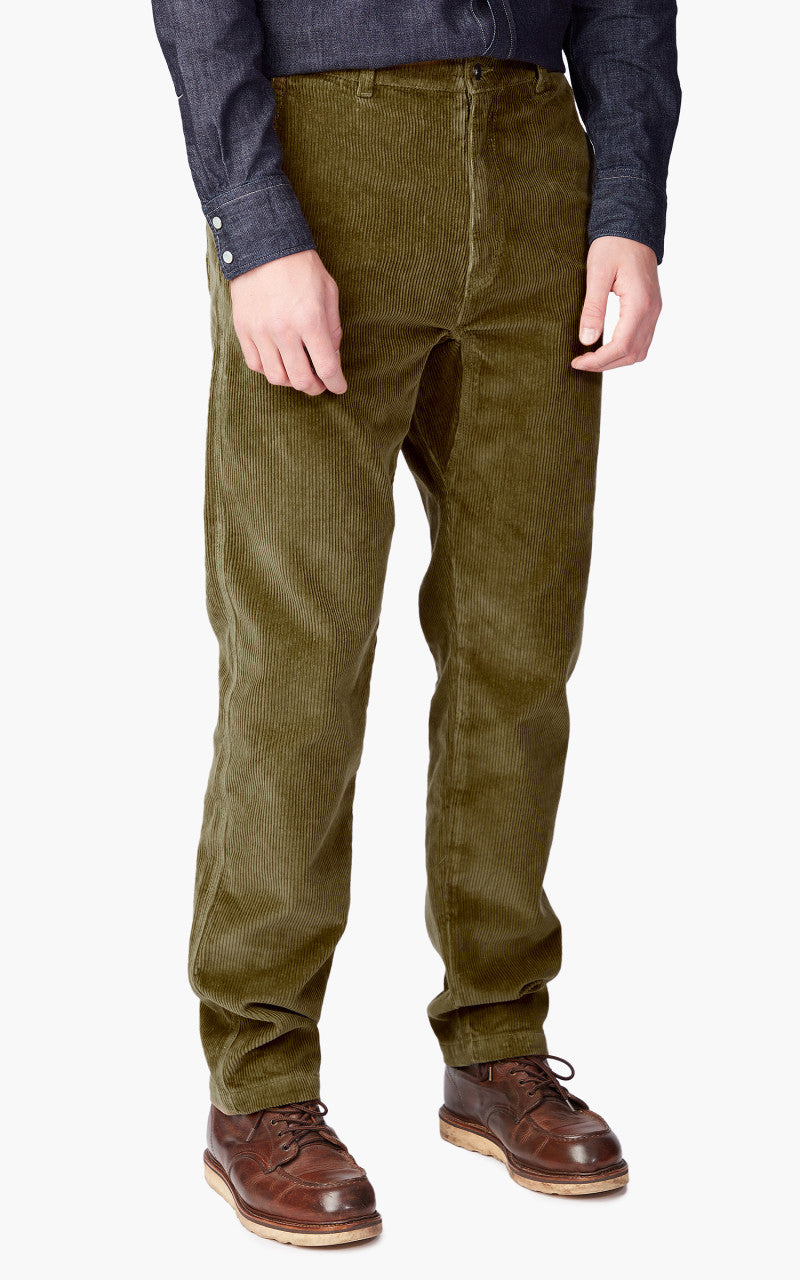 Tellason Worker Pant Kindermann Corduroy Olive