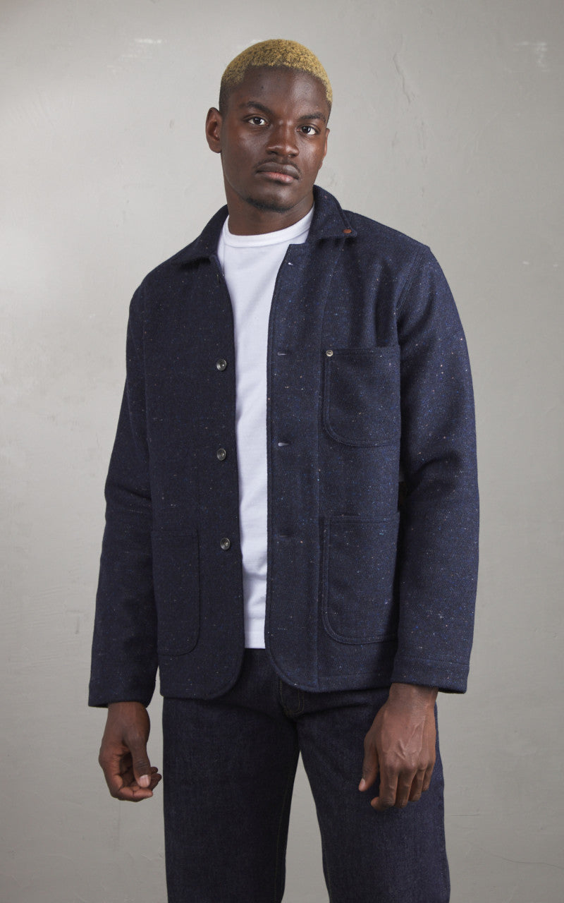 Tellason Baker Jacket Tommy Wool Navy