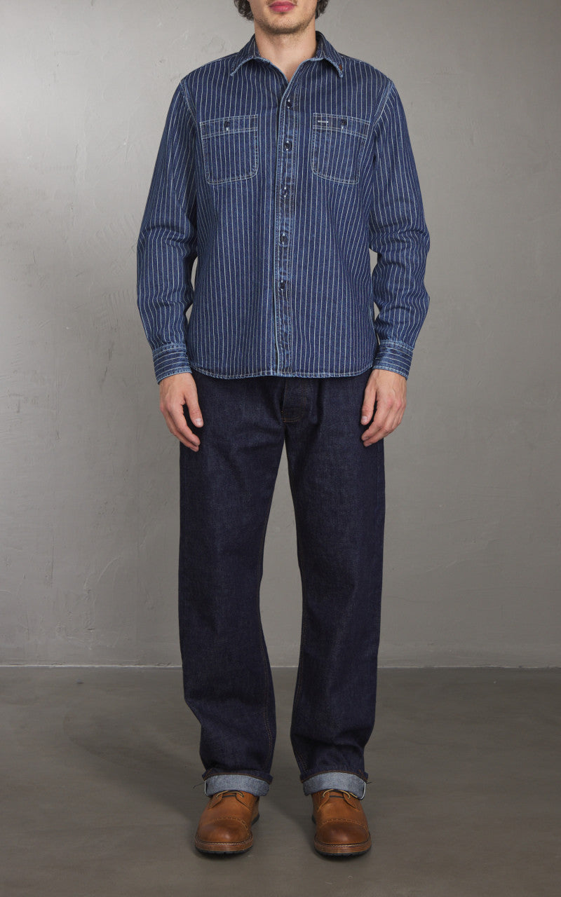 Tellason Utility Shirt Wabash Blue