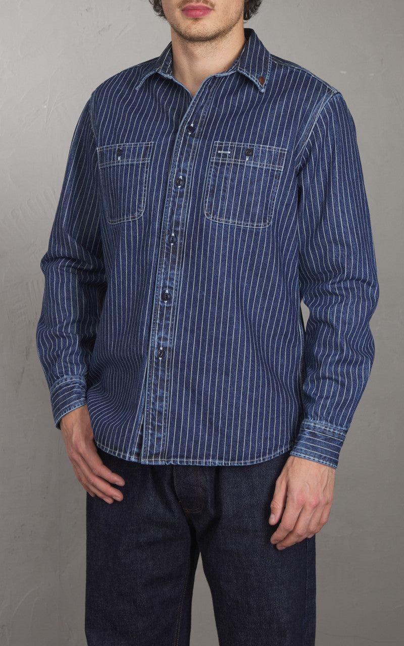Tellason Utility Shirt Wabash Blue