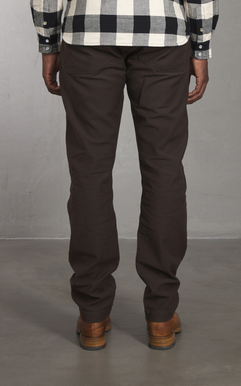 Tellason Fatigue Pant Tapered Sateen Chocolate