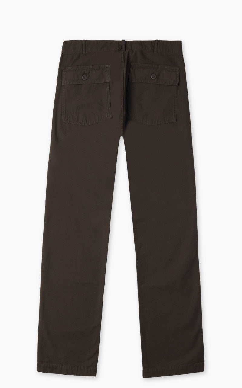 Tellason Fatigue Pant Tapered Sateen Chocolate