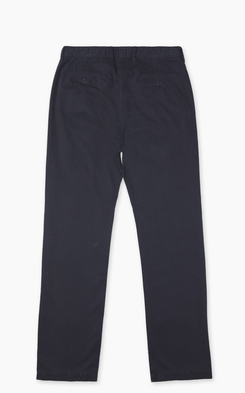 Tellason Chino Pant Herringbone Twill Dark Navy