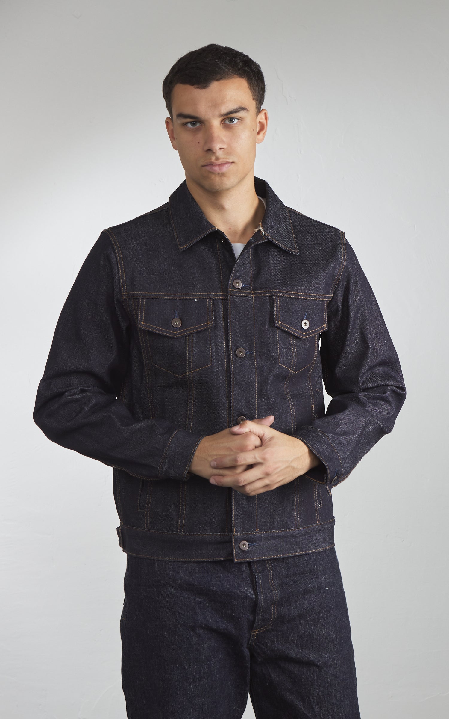Tellason Jean Jacket Selvedge Denim Indigo 14.75oz