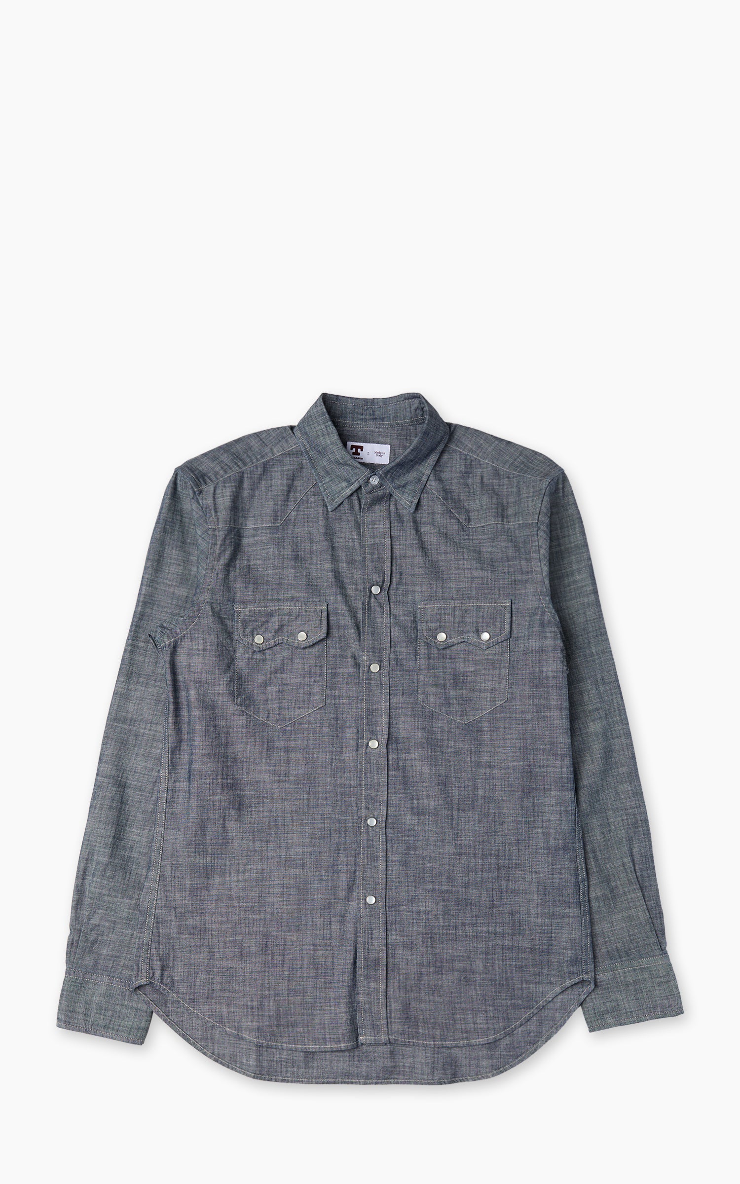 Tellason Cowboy Shirt New Chambray Blue