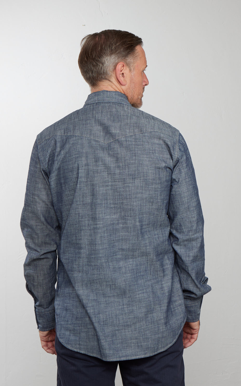 Tellason Cowboy Shirt New Chambray Blue