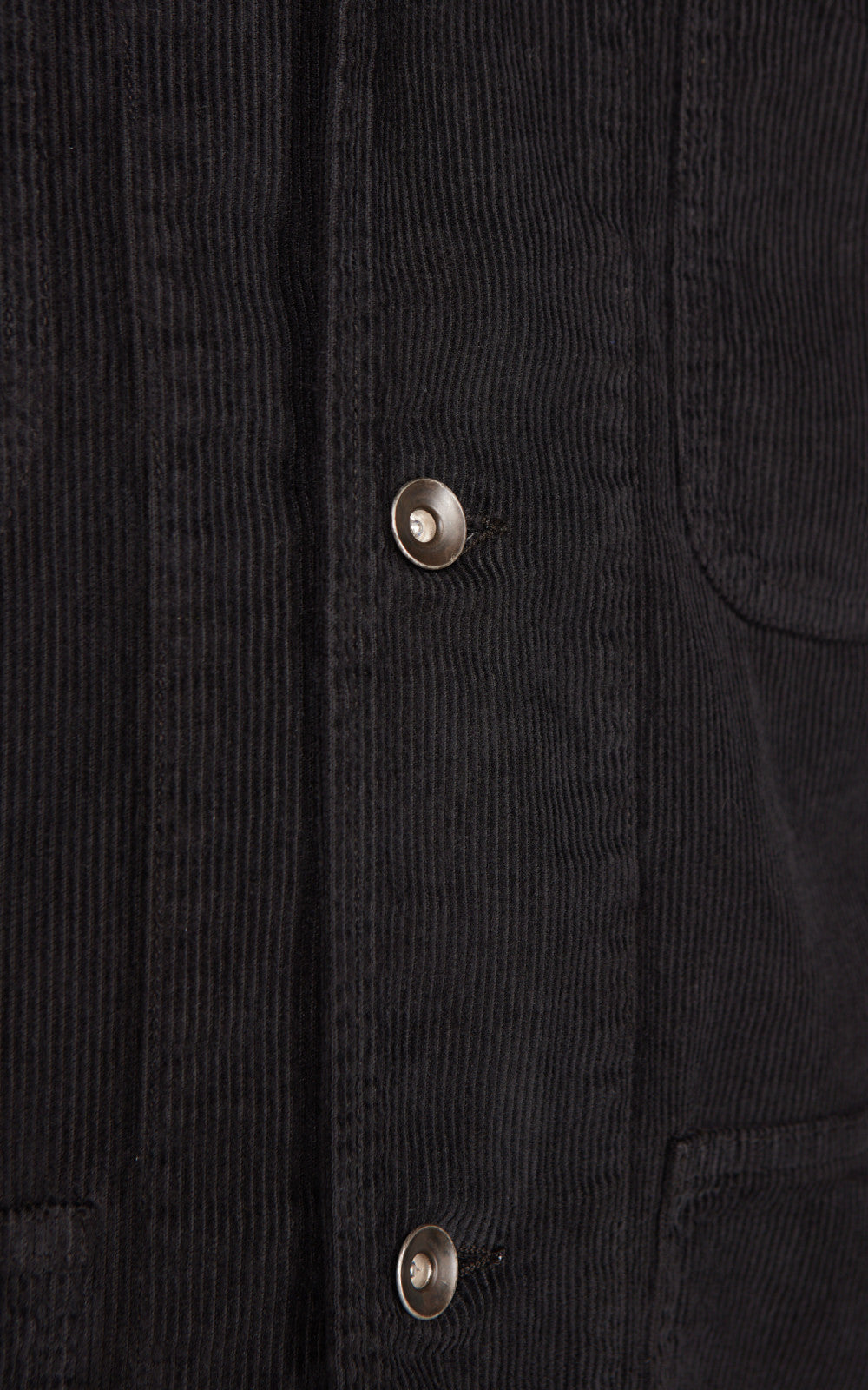 Tellason Baker Jacket Vell Millerighe Corduroy Black