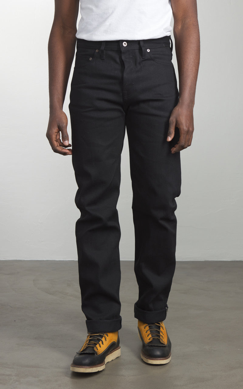Tellason Blubaugh Kaihara Mill Selvage Unwashed Black 13.5oz