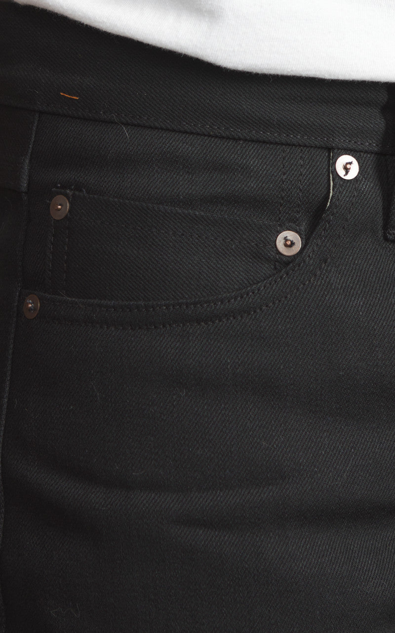 Tellason Blubaugh Kaihara Mill Selvage Unwashed Black 13.5oz