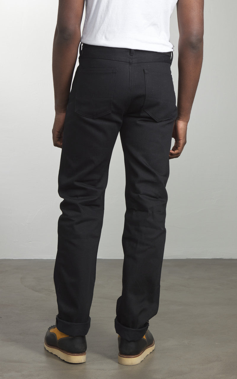 Tellason Blubaugh Kaihara Mill Selvage Unwashed Black 13.5oz