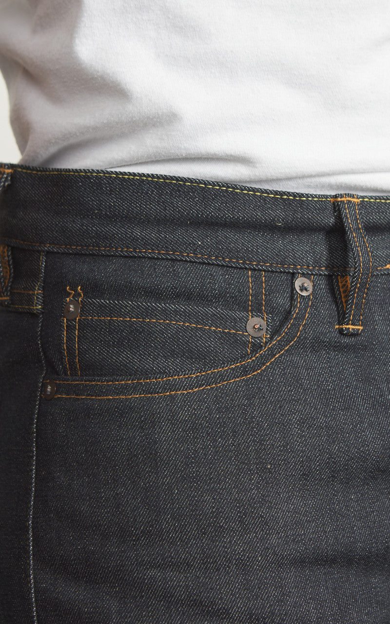Tellason Blubaugh Kaihara Mills Selvage Unwashed Indigo 12.5oz