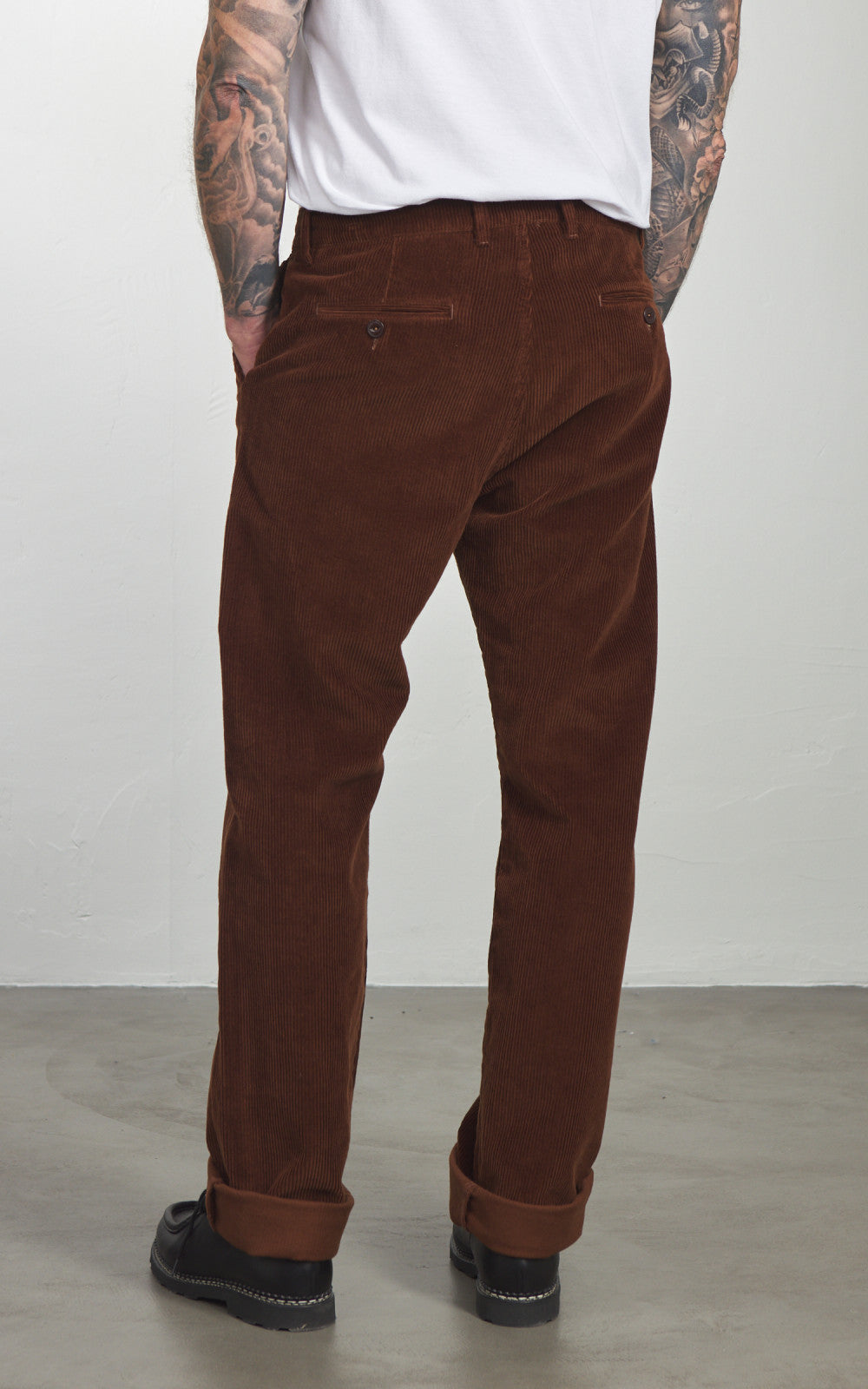 Tellason Chino Kindermann Corduroy Brown