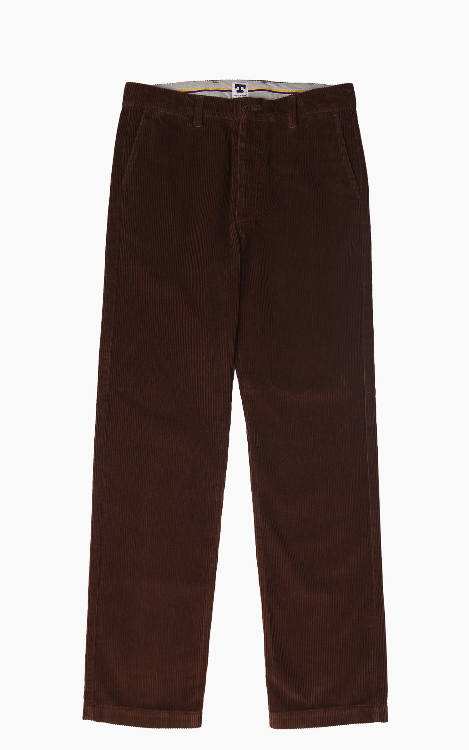 Tellason Chino Pant Kindermann Corduroy Brown