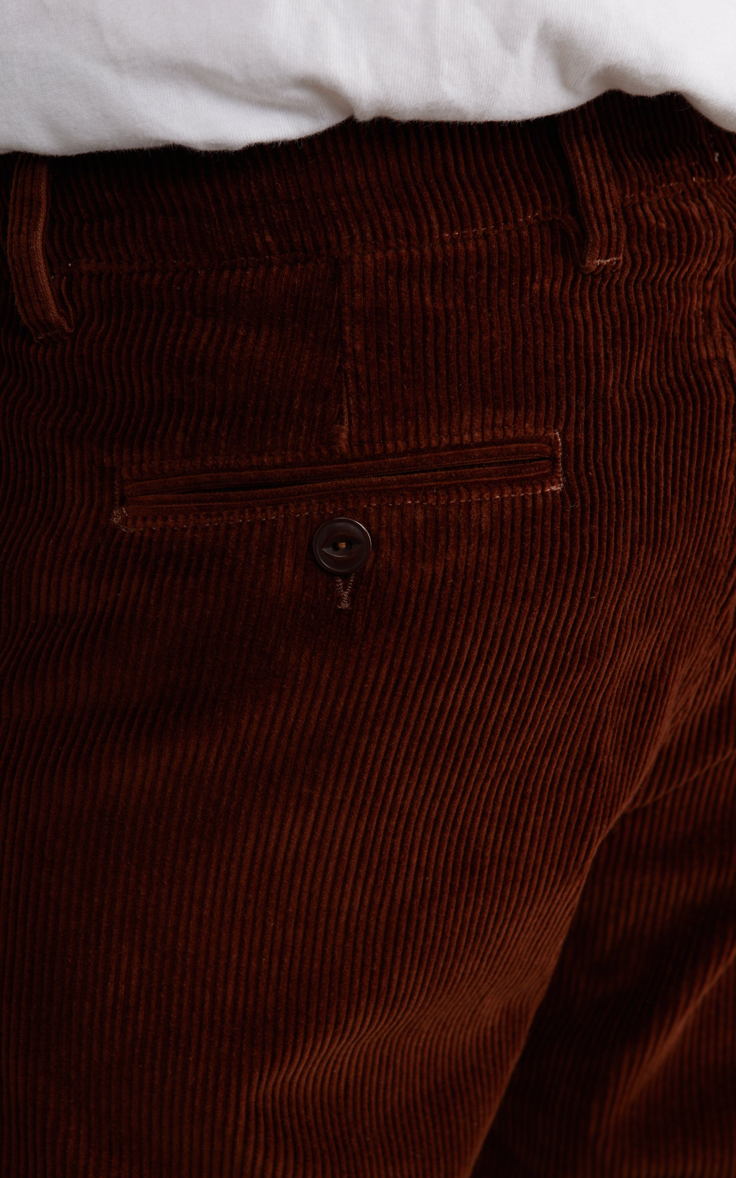 Tellason Chino Pant Kindermann Corduroy Brown