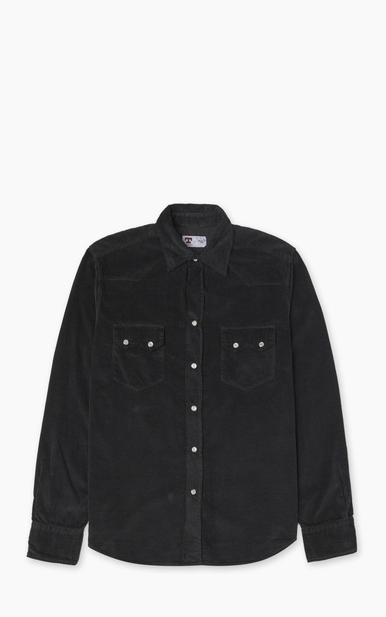 Tellason Baker Jacket Vell Millerighe Corduroy Black
