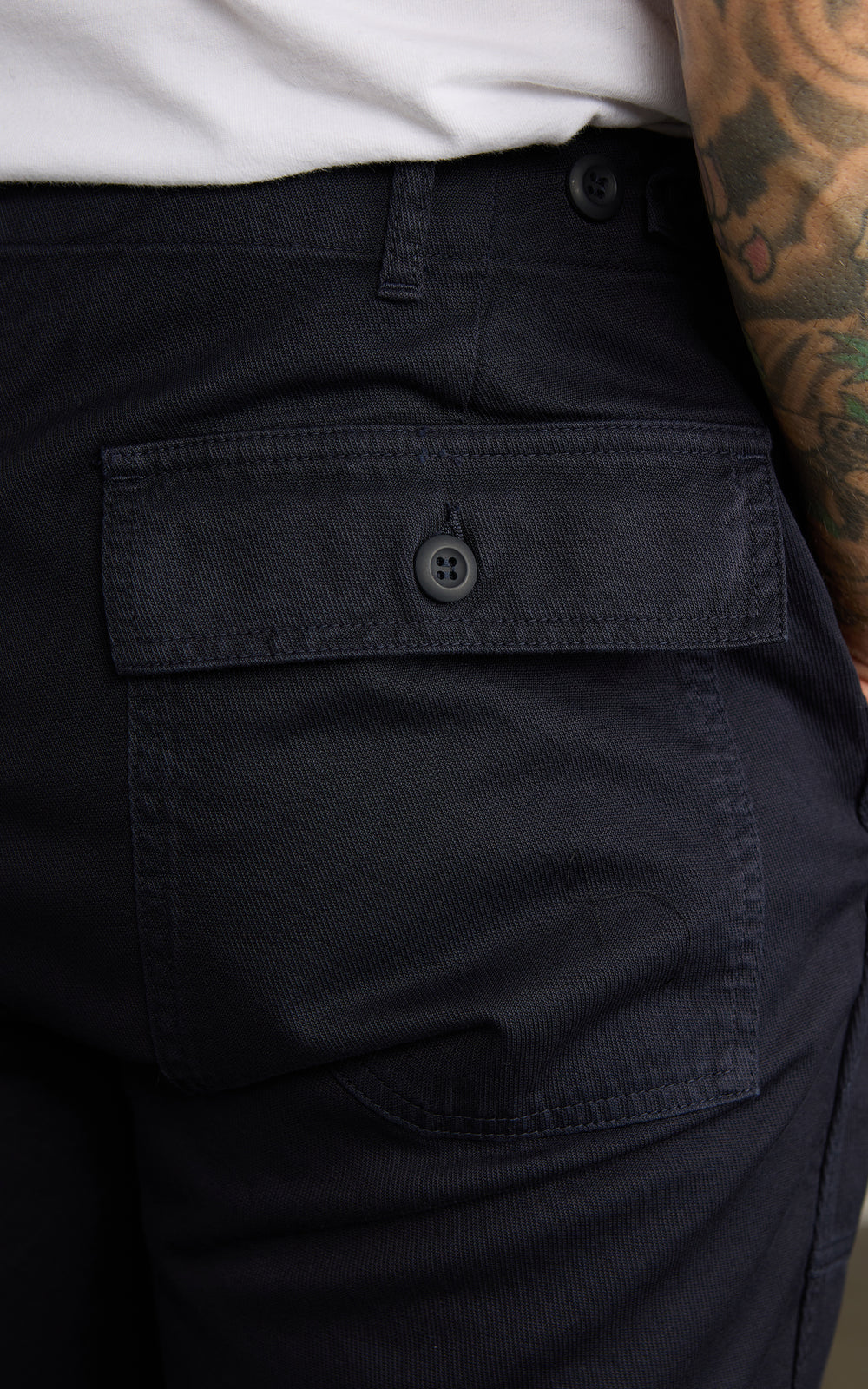 Tellason Fatigue Pant Straight Matisse Dark Navy