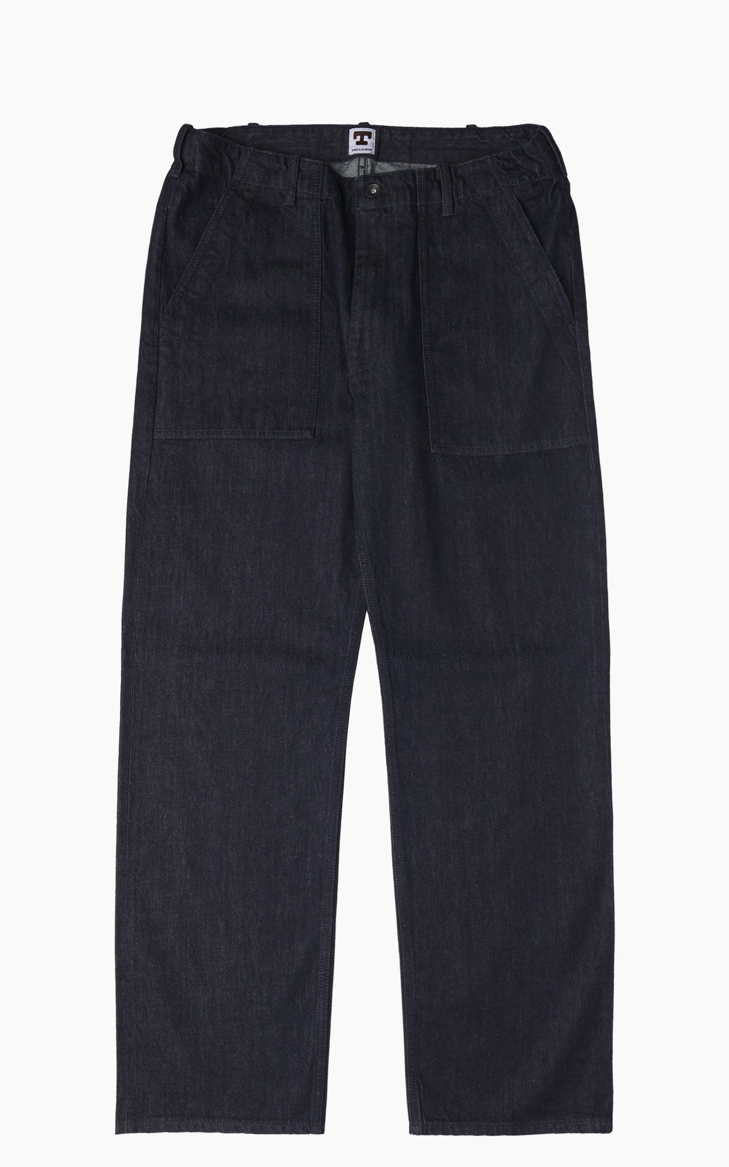 Tellason Fatigue Pant Straight New Chai Denim Rinsed