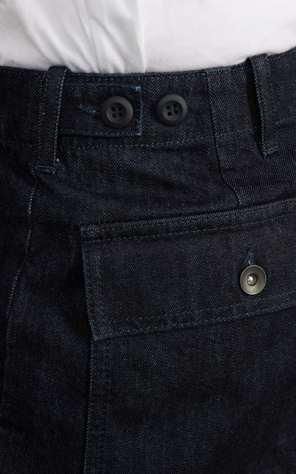 Tellason Fatigue Pant Straight New Chai Denim Rinsed
