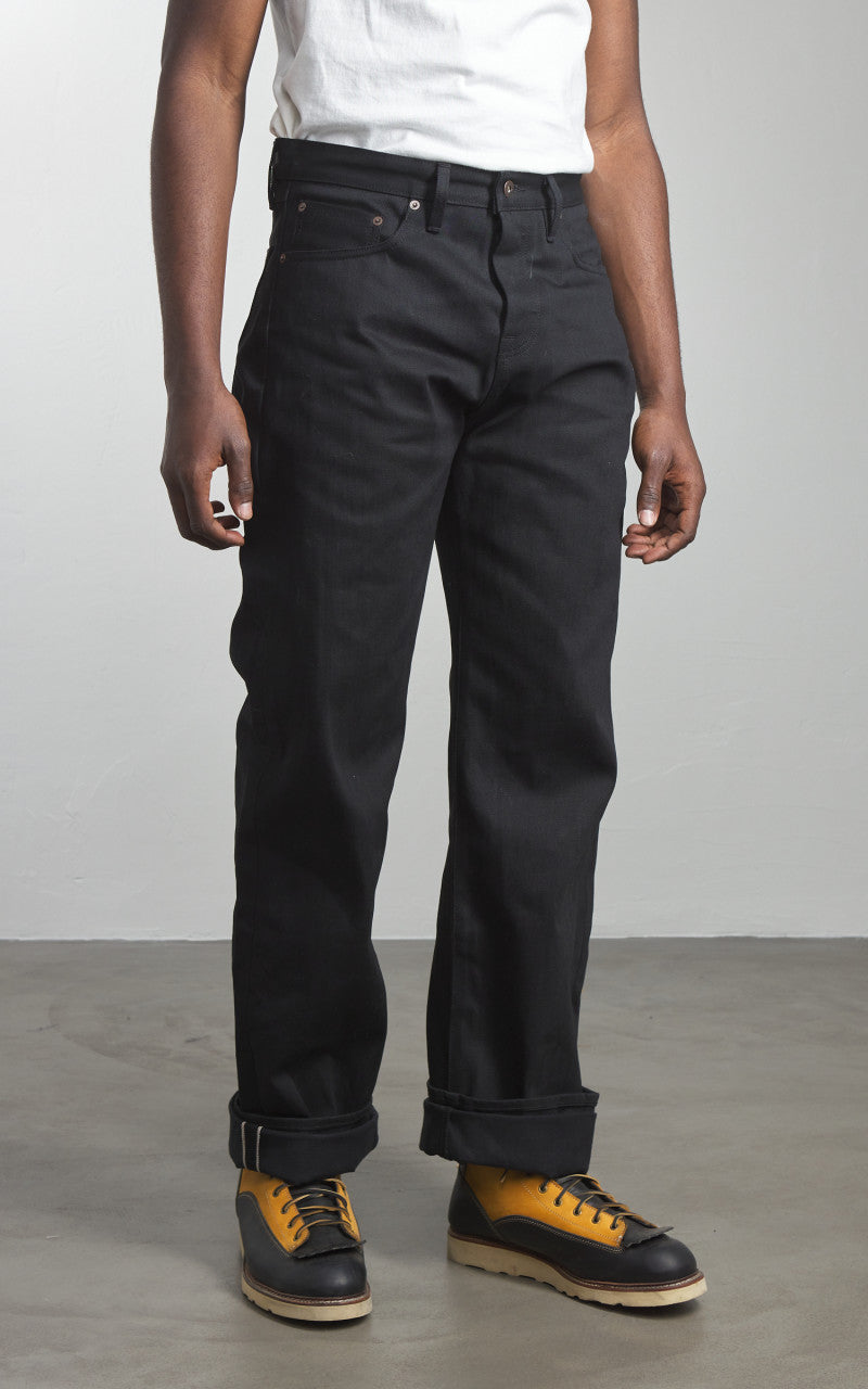 Tellason Fredy Kaihara Mill Selvage Unwashed Black 13.5oz