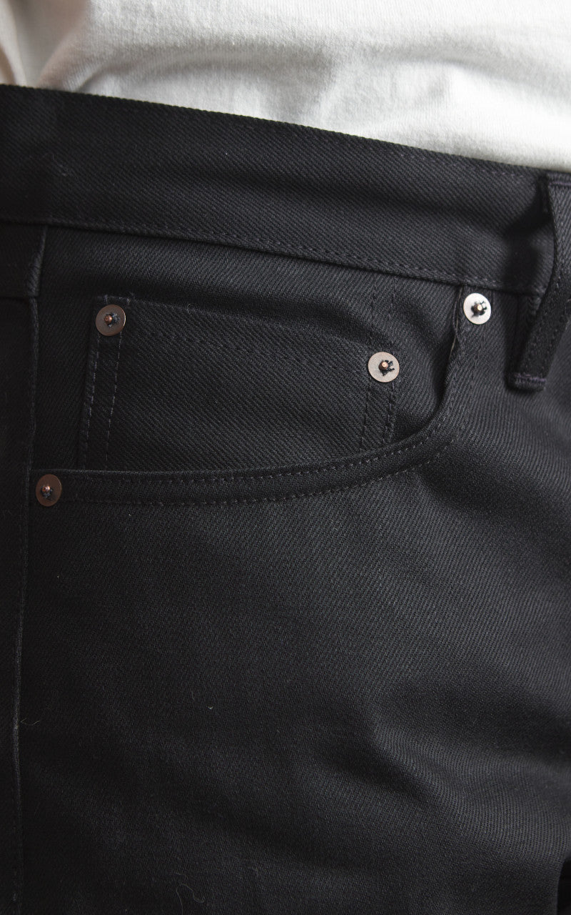 Tellason Fredy Kaihara Mill Selvage Unwashed Black 13.5oz
