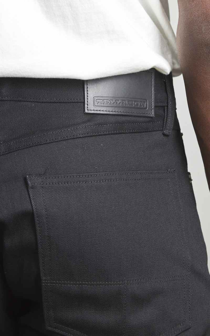 Tellason Fredy Kaihara Mill Selvage Unwashed Black 13.5oz