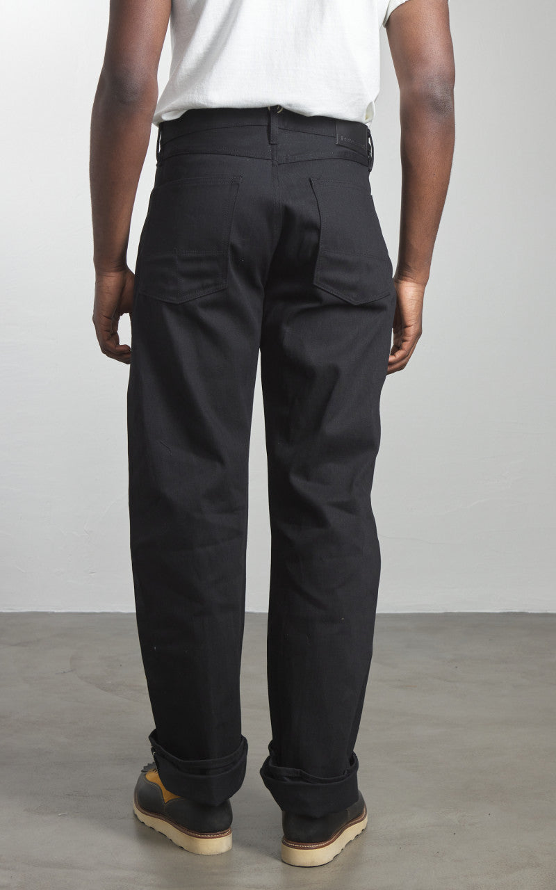 Tellason Fredy Kaihara Mill Selvage Unwashed Black 13.5oz