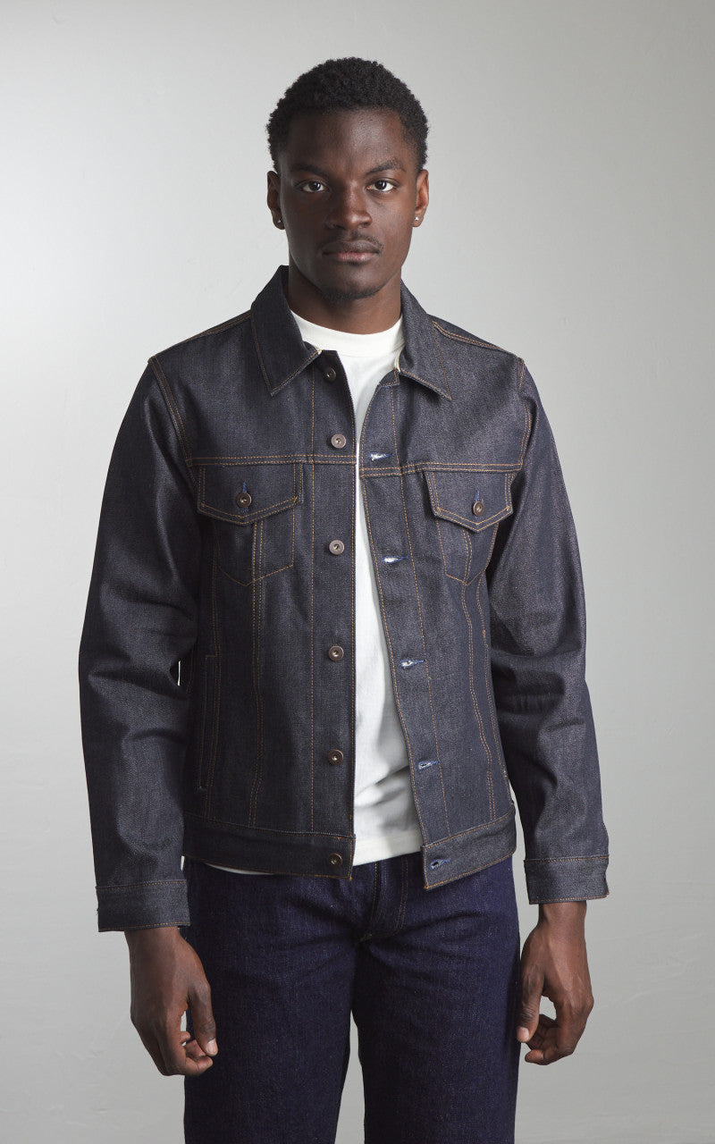 Tellason Jean Jacket Selvedge Denim Indigo 12.5oz