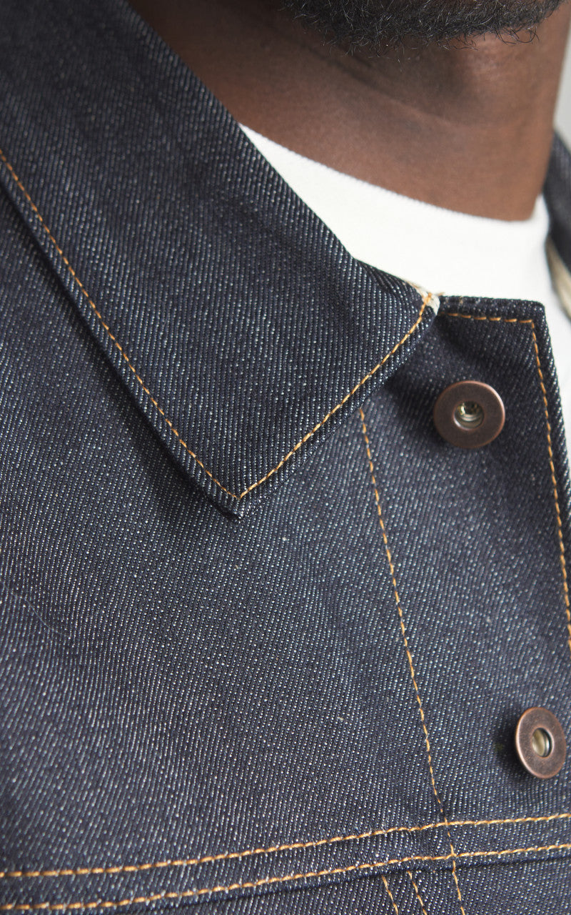 Tellason Jean Jacket Selvedge Denim Indigo 12.5oz