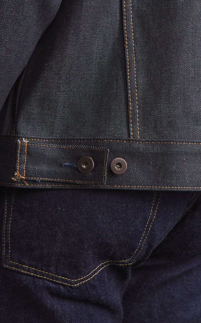 Tellason Jean Jacket Selvedge Denim Indigo 12.5oz