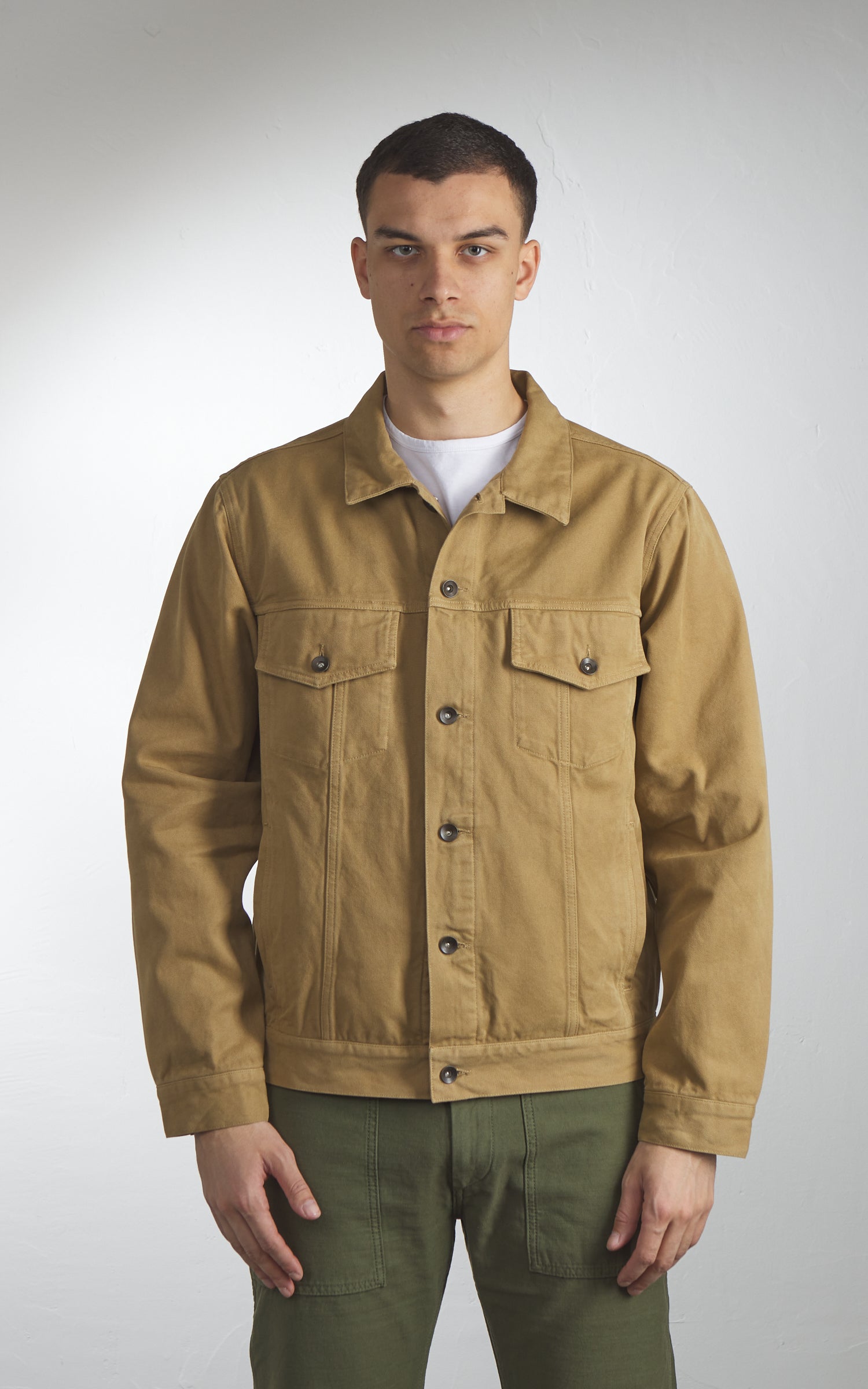 Tellason Jean Jacket Soul Canvas Desert Sand