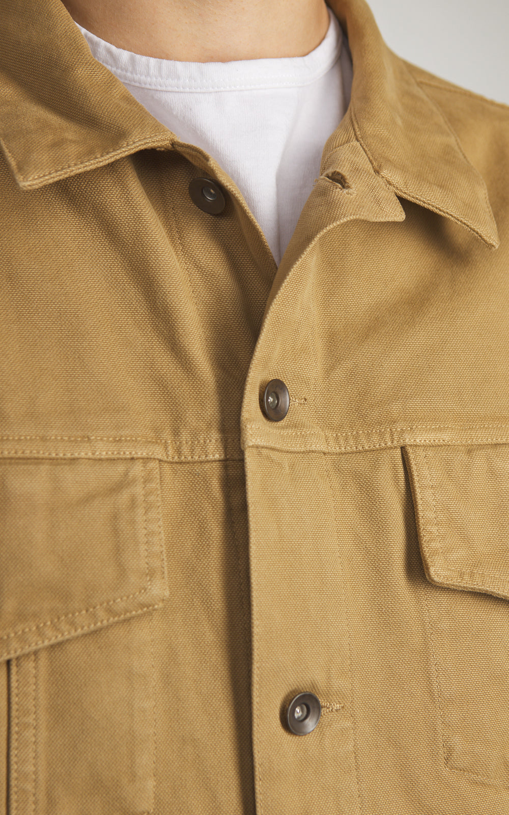 Tellason Jean Jacket Soul Canvas Desert Sand