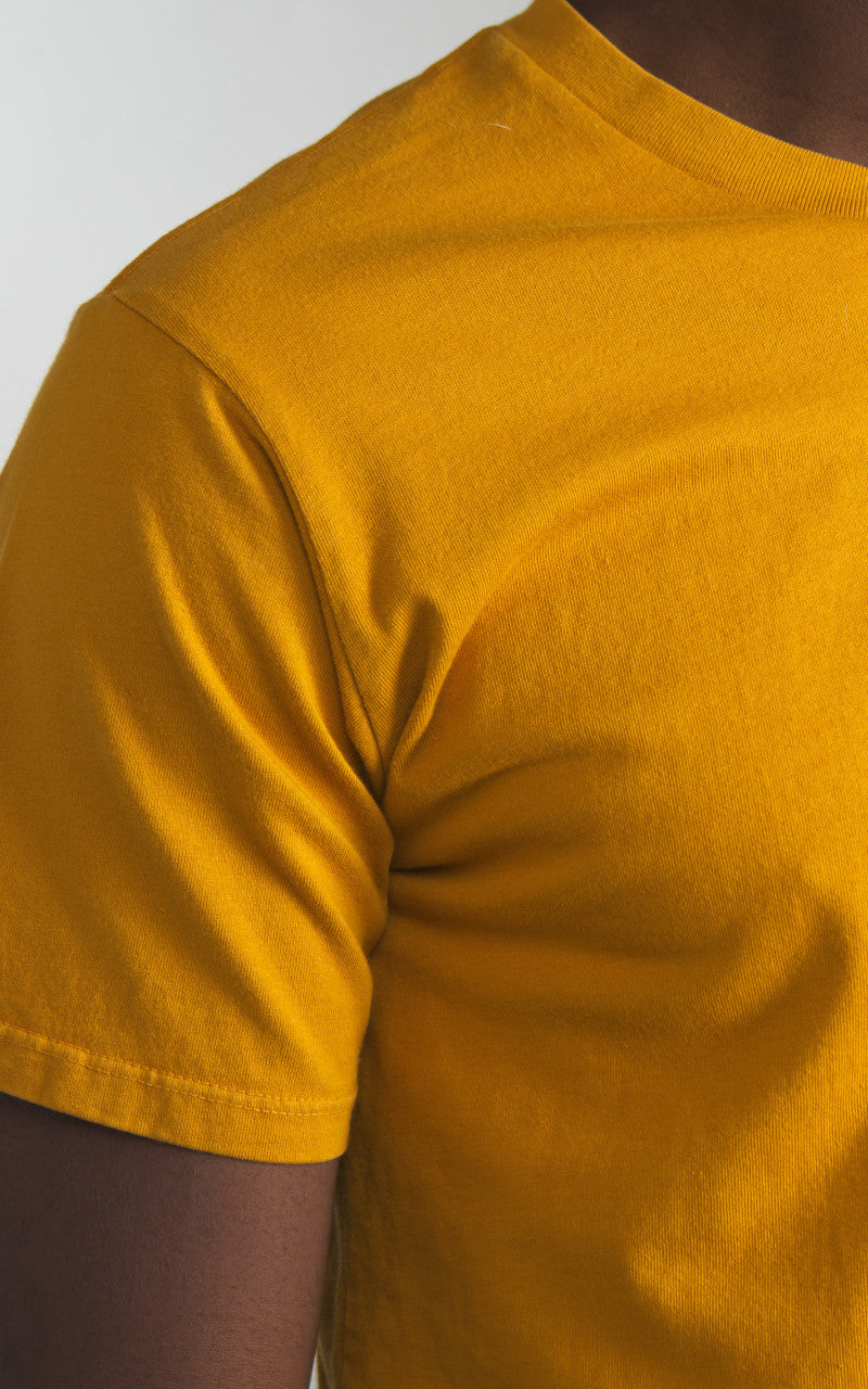 Tellason Heavyweight Pocket T-Shirt Gold