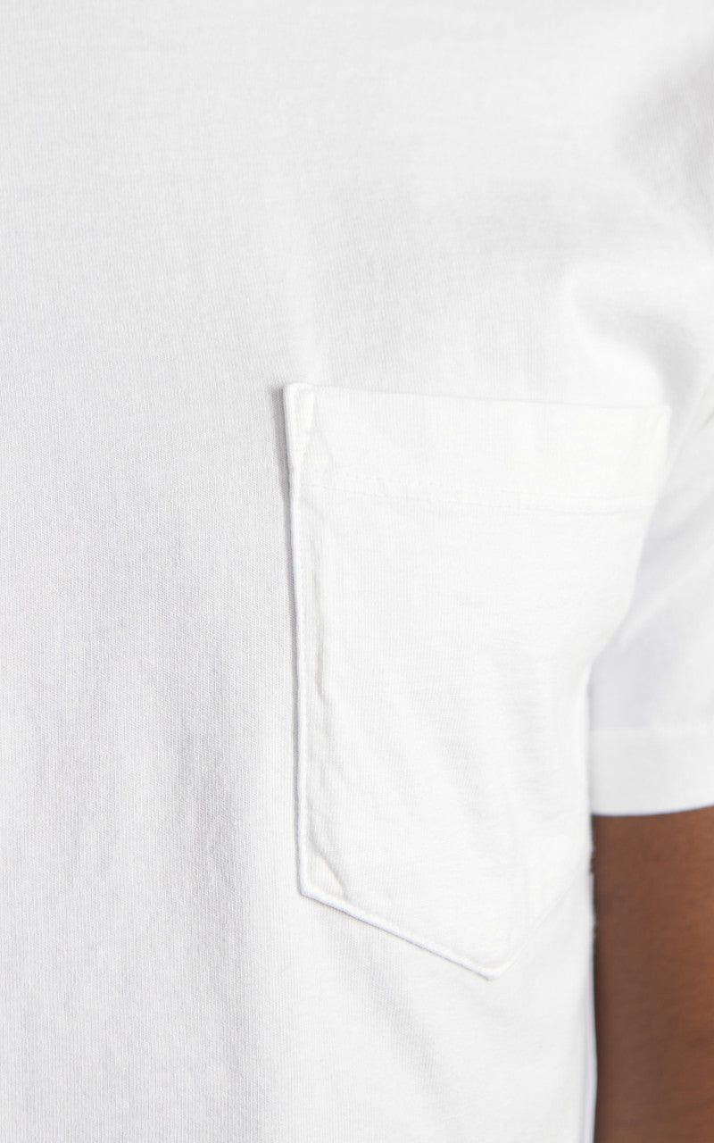 Tellason Heavyweight Pocket T-Shirt White