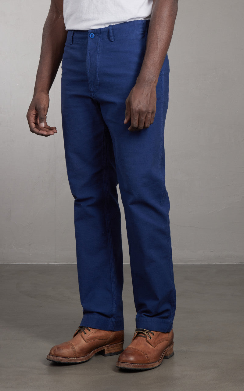 Tellason Seaman Pant French Worker Blue