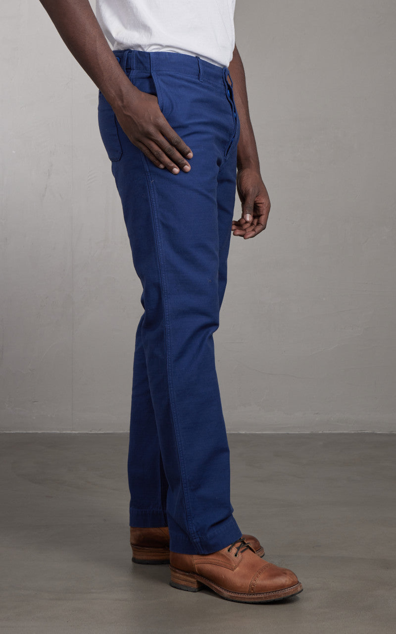 Tellason Seaman Pant French Worker Blue